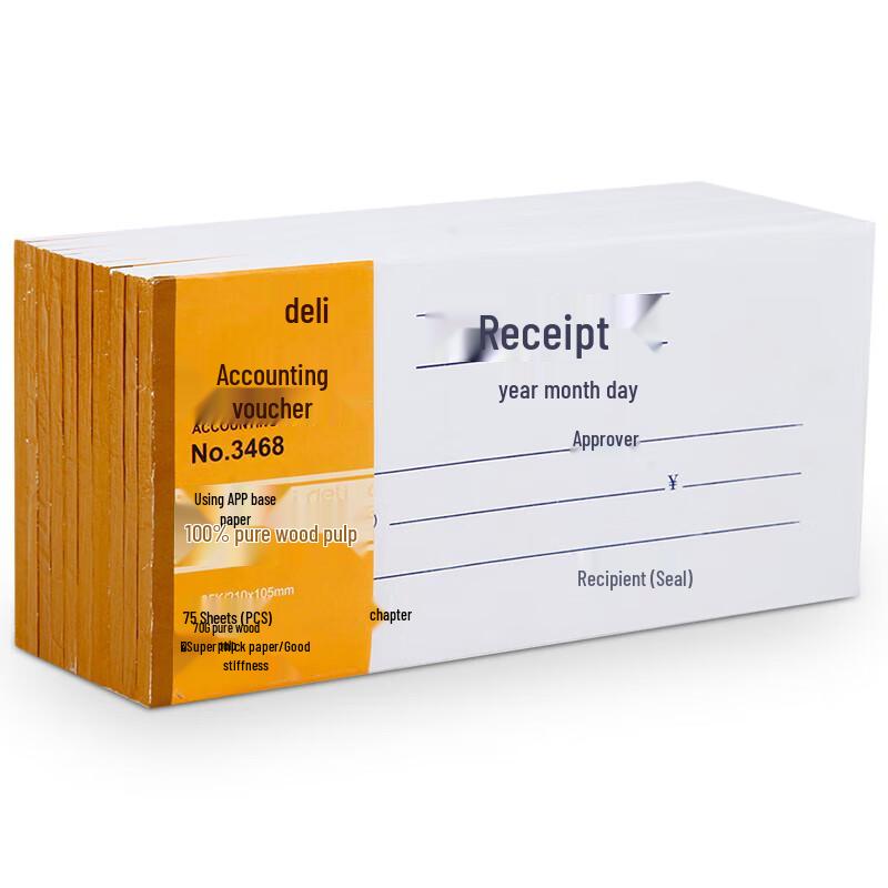 Deli 3468 Accounting Voucher Book