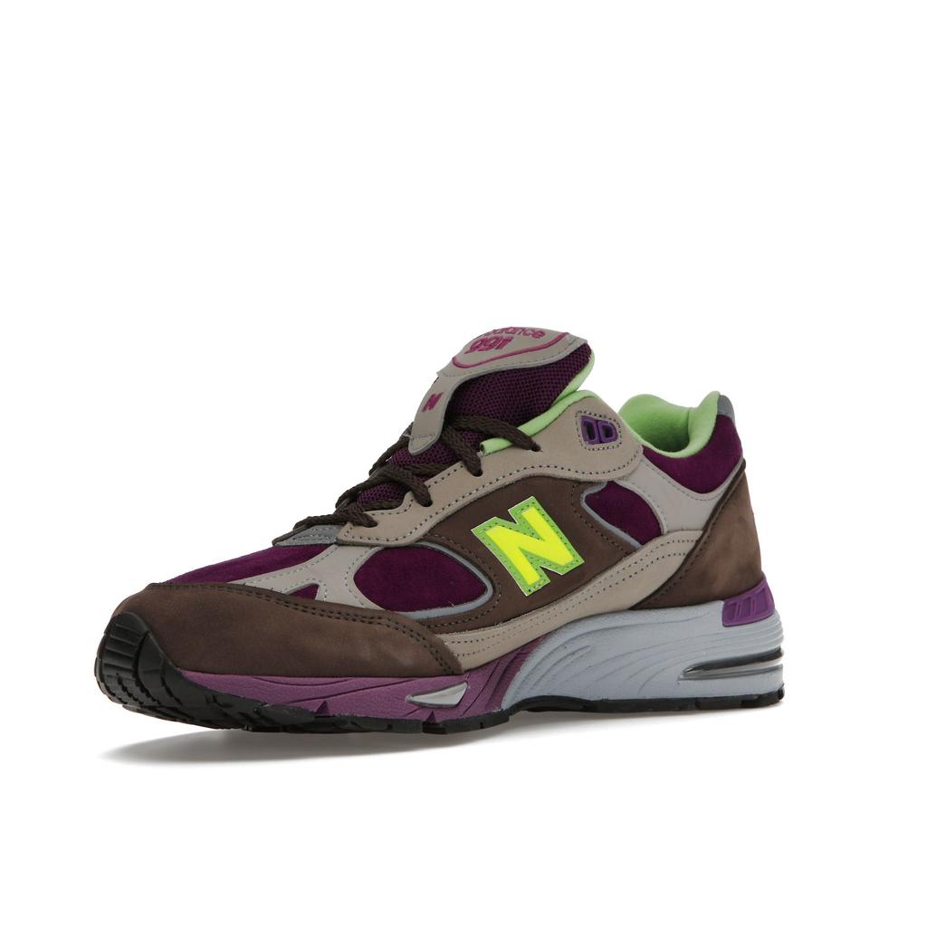 New Balance 991 Grau Grün Lila Damen W991SRG