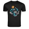 Basketball Gorilla Slam Dunk Sports Graphic T Shirt
