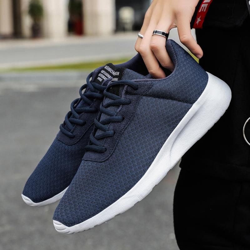 Fashion New Men Running Shoes Gray 48 Breathable Mesh Summer Sport Tennis Casual Lightweight Unisex Women Fashion Sneakers Sneaker