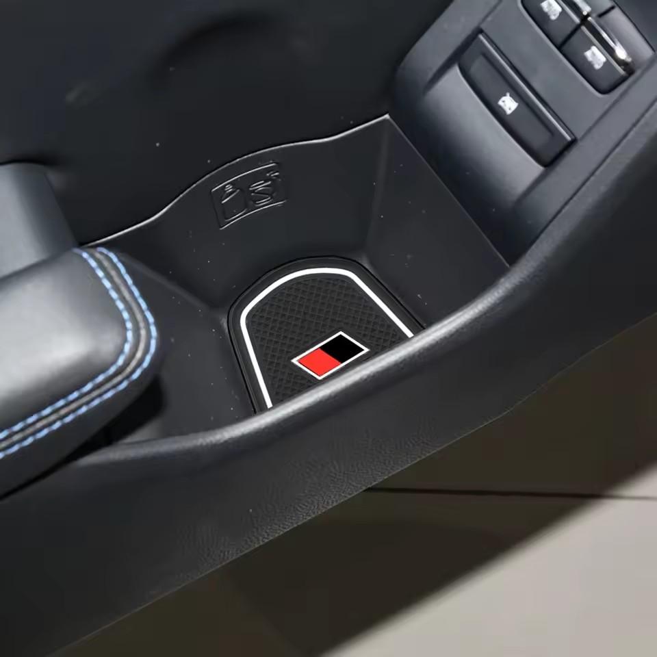 For Toyota GR86 Subaru BRZ 2025 - 2025 Anti-Slip Gate Slot Cup Mat Non-Slip Door Groove Pad Auto Interior Accessories