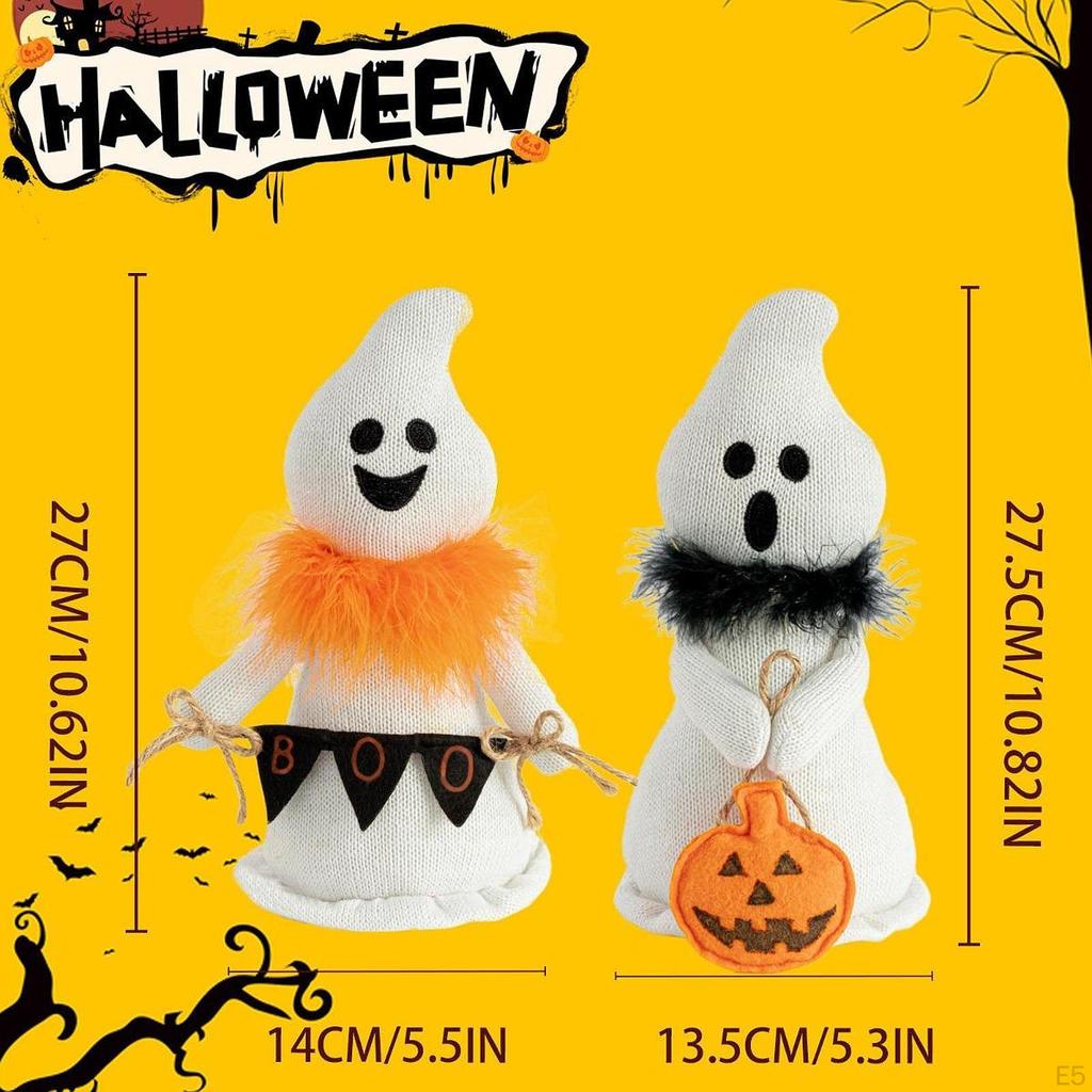 Doll Toy Halloween Decoration Cartoon Craft Sculpture DIY Tired Tray Decor Figurine for Holiday