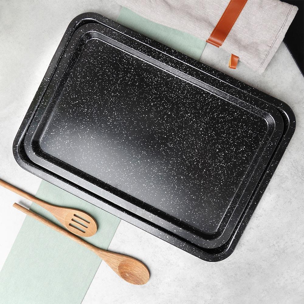 Granite Baking Tray 43X29 / 46.5X32.5 Cm 2 Pcs.