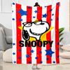 Snoopy Woodstock Friendship Blanket Durable Comfort Great for Bedding Bed Livingroom Four Seasons Universal Modern
