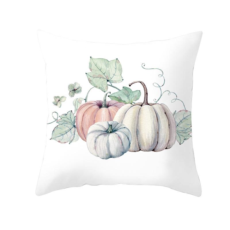 New Thanksgiving Pillow Cover Thanksgiving Harvest Pumpkin Home Cushion Cover