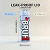 1PC Bruh Red Bold Letter Mark 750ml Color Plastic Water Bottle Leakproof Flip Straw Lid For Sports Office Home Use