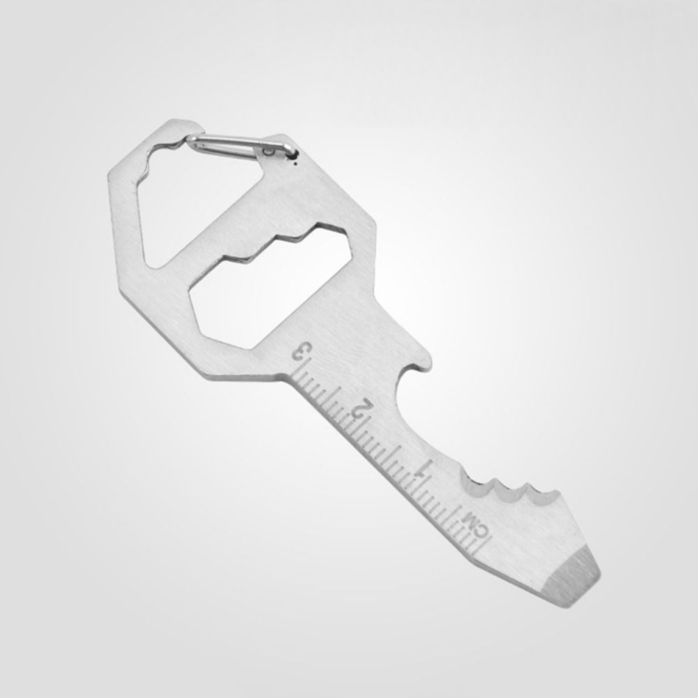 Screwdriver Multi-use Mini Tool 6 In 1 Multi Tool Keychain Pocket Size Utility Gadget Hiking