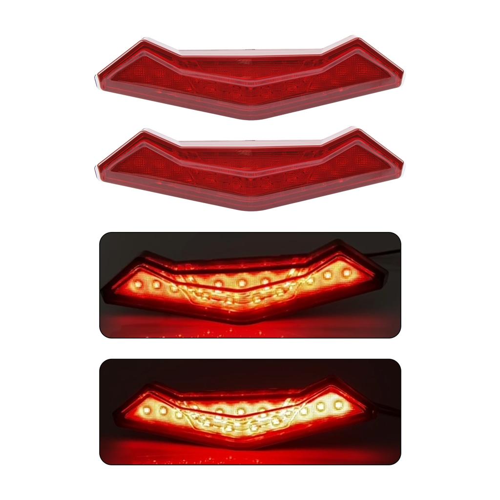 UTV LED Brake Tail Light Stop Signal Lamp LED Taillight For CAN-AM Can Am Commander 1000R EFI - XMR 2022 2023 2024 2025 Parts