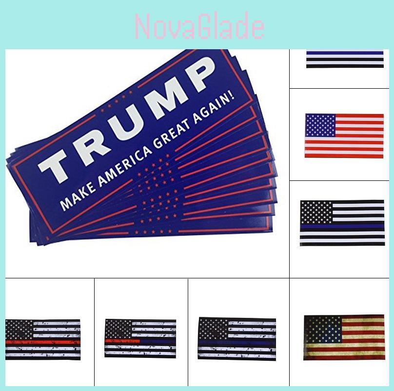 Us Flag Car Sticker Pvc Reflective Decal For Vehicle Decor And Customization