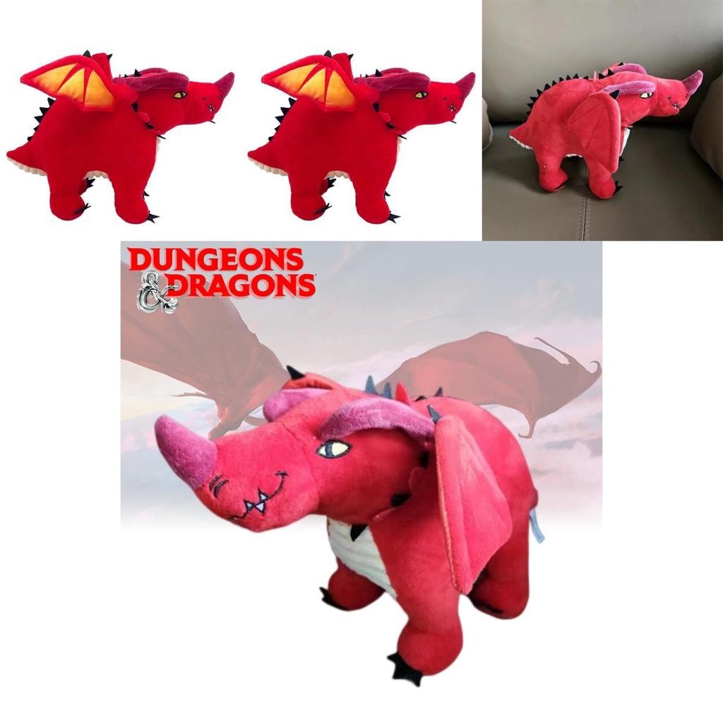 Red Dragon Plush Toy From Dungeons Dragons Perfect Gift For Fans!