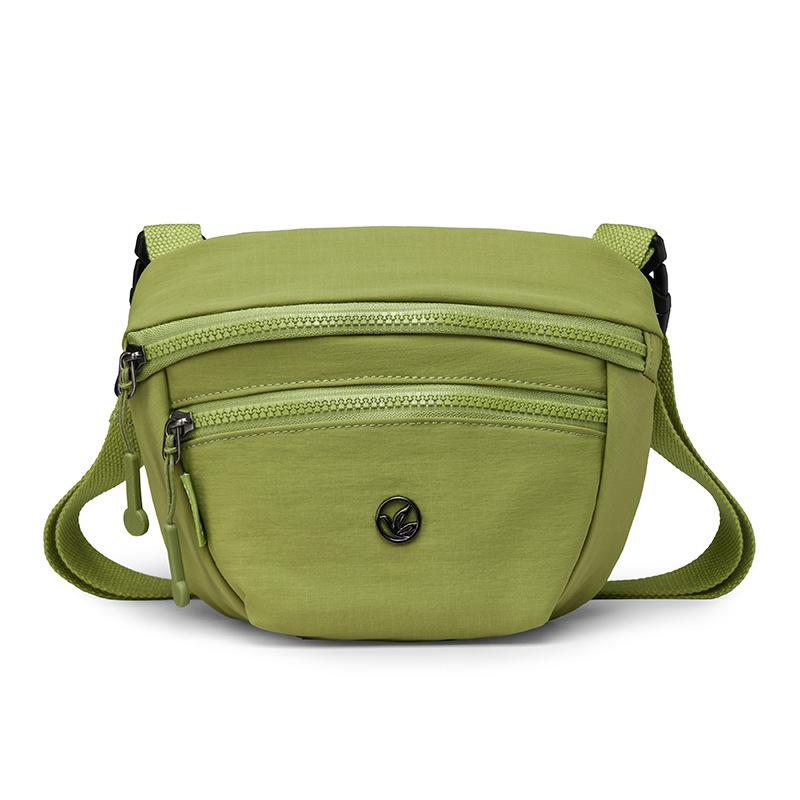 

Women s Bag Lightweight Nylon Bag Multi-Layer Pocket Shoulder Crossbody Bag For Mom зелений