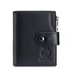 RFID Anti-theft Brush Wallet, European and American Retro Men's Short Vertical Wallet
