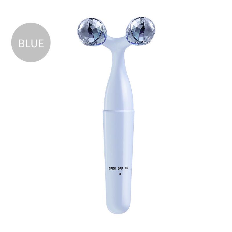 3D Electric Facial Slimming Device - V-Face Vibrating Roller Massager