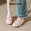 Dexun Shoes Summer New Flat-bottomed Sports Mesh Casual Shoes Soft-soled Ballet Forrest Gump Shoes