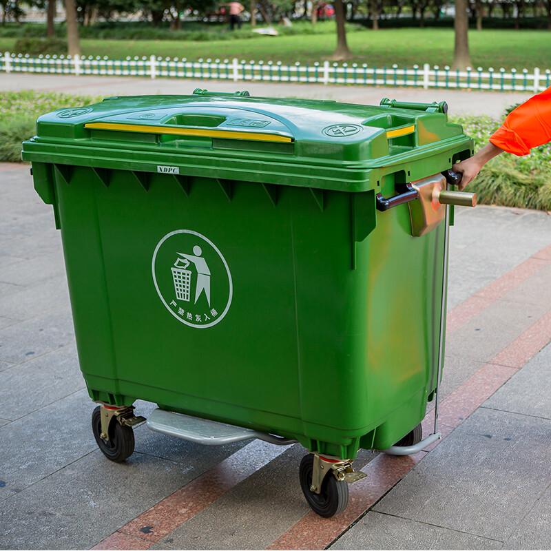 Zhuang Taitai 1200L Outdoor Industrial Waste Bin