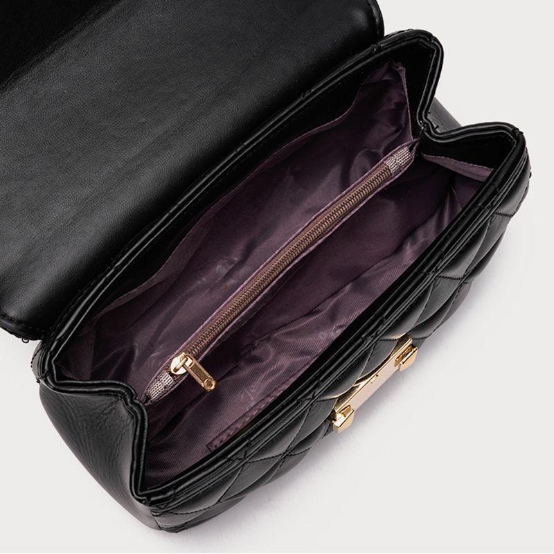 Women Crossbody Bags Chain Small Square Bags Fashion New Metal Lock Flap Bag Girls Casual Shoulder Crossbody Bags Designer Bag