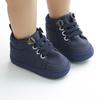 Newborn Baby Shoes Infant Toddler Boy Comfort Soft-Sole PU Flat High-top Anti-slip Baby Accessories Sneaker Moccasins