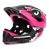 Kids Adjustable Full Face Helmet,Boys and Girls Safety Lightweight Youth Motorcycle Bike Scooter Skateboard Multi-Sport Helmet