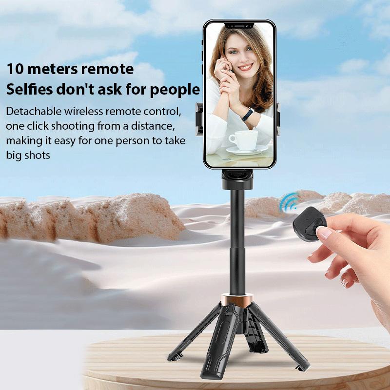 Universal Portable Selfie Stick Tripod Foldable Mini Selfie Stick Phone Tripod Stand With Detachable Wireless Remote Controller 7