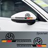 RUNTB1 1 Pair Vinyl Car Sticker Truck Cover Auto Tuning Accessories For VW Amarok V6 4Motion Polo Tiguan Car 4X4 Off Road Decor Decal