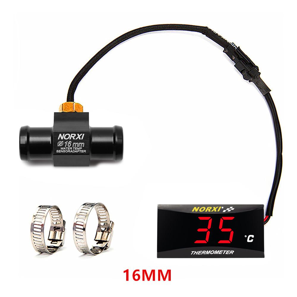 Motorrad Wassertemperatur Mini Meter Für XMAX250 300 NMAX CB 400 CB500X Sensor thermomete Temp gauges Scooter Racing