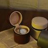 Zipper Closure Watch Storage Box PU Leather Watch Storage Holder Watch Display Case  Daily Commute