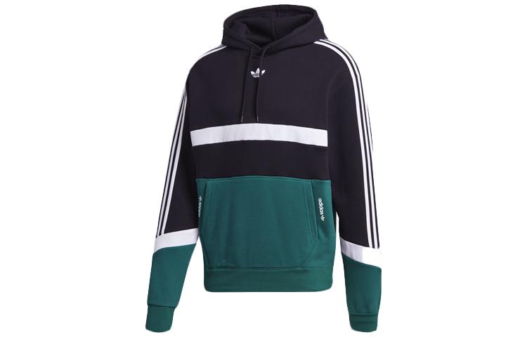 Adidas Originals Sweatshirts Men s Black Hooded Moderate Regular GJ6718 XS
