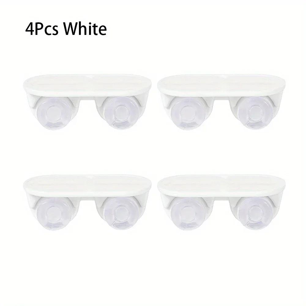 4Pcs/Set Adhesive Caster Wheels, Non Swivel Castors, Furniture Storage Box Pulley, Mini Self Adhesive Caster Wheels for Home