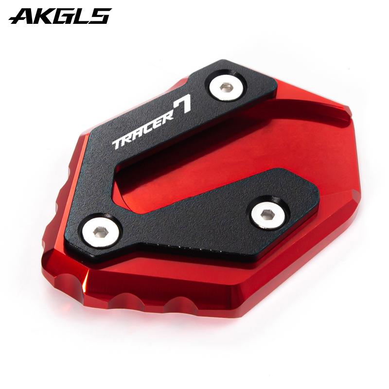 For YAMAHA Tracer 7 GT  Tracer 700 GT 2015- Tracer700/gt Accessories Side Stand Extender Pad Enlarged Stand