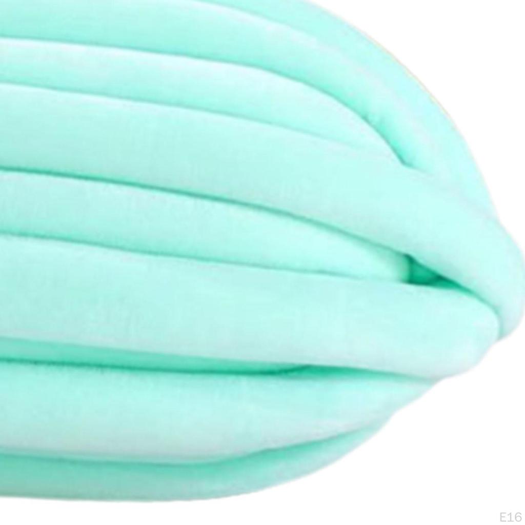 Gruba włóczka Bulky Jumbo Tubular Arm Knitting na poduszkę, koc, matę