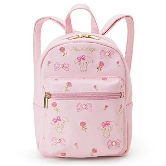 

Sanrio My Melody Synthetic Leather Backpack (Embroidery)