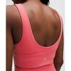 Lululemon Align  V NeCk Bra  Light Support  C D Cup Desert reD