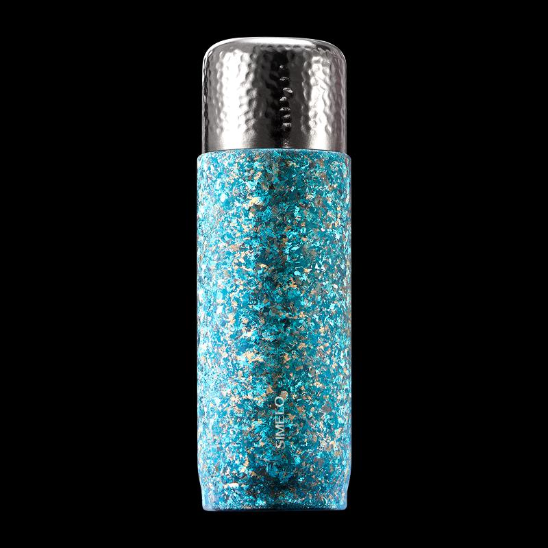 SIMELO Opal Gold Pure Titanium Tea Infuser Mug 450ml