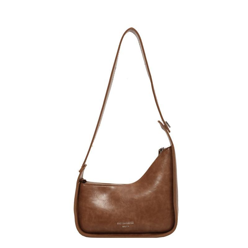 Personalized Retro Bag Women's Winter New Textured Underarm Bag Niche Trendy Versatile Commuter Oblique Shoulder Bag