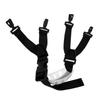 Adjustable Motorcycle Helmet Buckle Removable Y-shaped Hat Chin Strap Safety Helmet Chin Strap with Chin Cup Accessories
