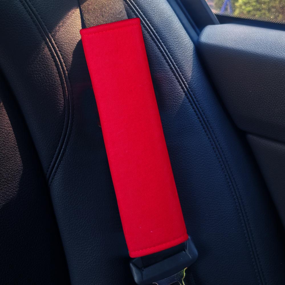 Universal Soft Ice Silk Seat Belt Cover - Plush, Anti-Choking, All-Season