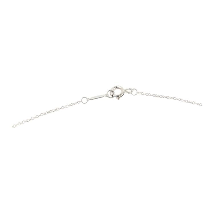 Tiffany & CO. 2000-2020 sterling silver Open Tear drop necklace 30971531