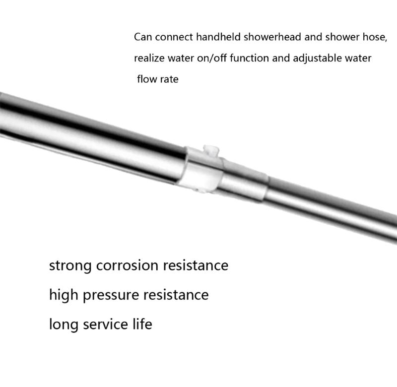 Shower Head Arm Diverters Valves Bidet Sprayer Water Separators Adapter Flows Regulator Stops Switches Bathroom Faucet