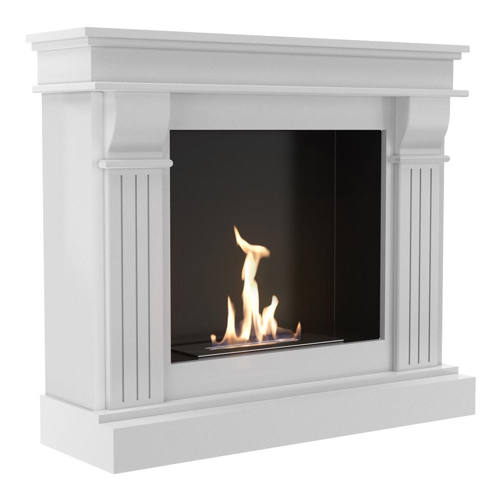 Portal Bioethanol Fireplace AUGUST TÜV White