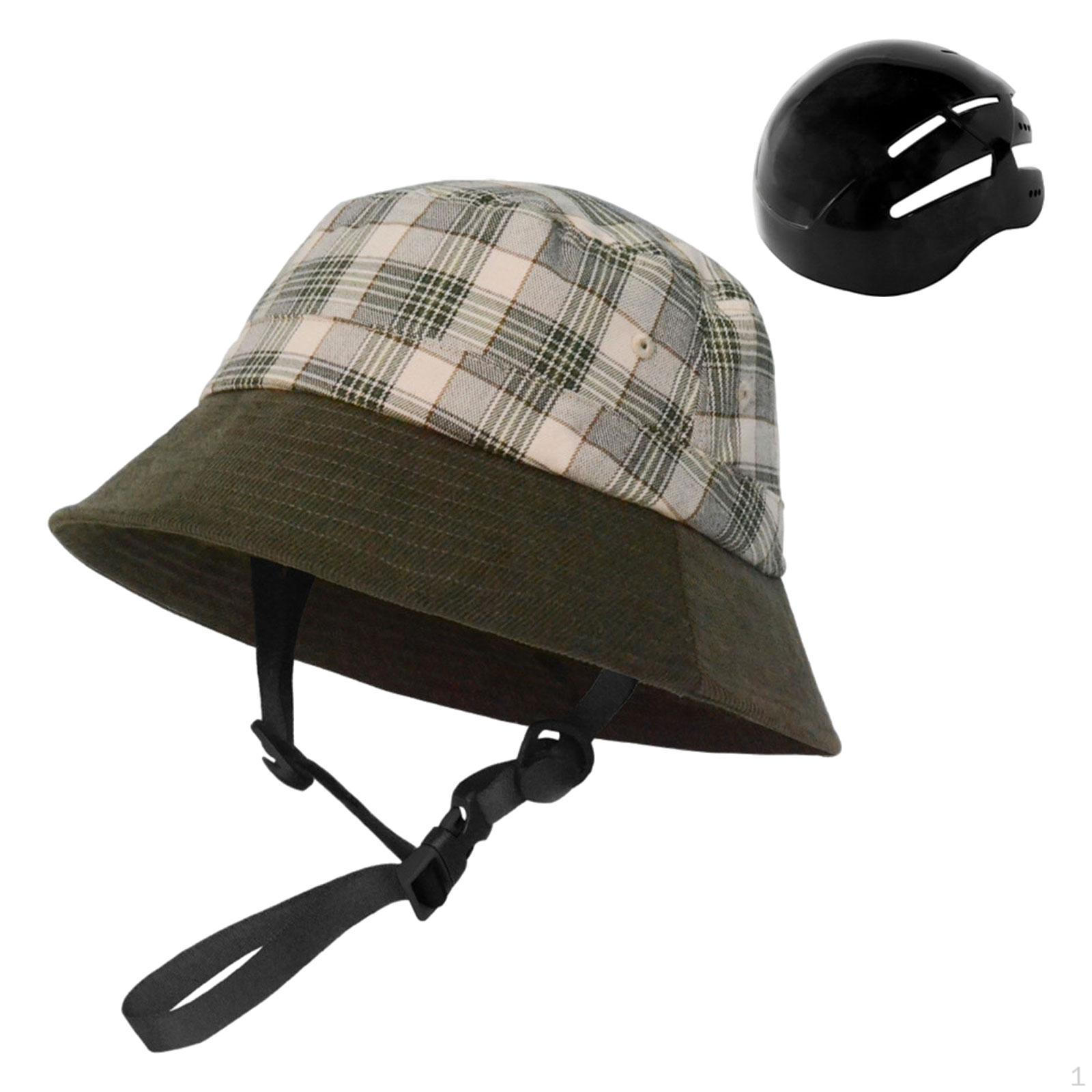 

Стильная женская шляпа-ведро для защиты от солнца и активного отдыха темно-зеленого