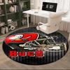 Buccaneers Team Spirit Round Rug for Livingroom,Bedroom, Palyroom, Chair Rug, Area Rug, Circle Carpet, Large Size Fan Christmas Gift