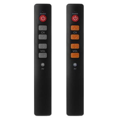 Fernbedienung mit 6 Tasten für TV, STB, DVD, DVB, HiFi, Kopiercode von der Infrarot-IR-Fernbedienung