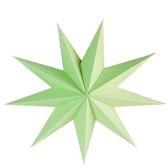 Nine Angles Paper Hanging Star Lampshade Home Bar Ornament Christmas Party Decor