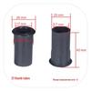 Speaker Bass Reflex Tube, 18mm-144mm, for Audio System Sound Guide, 2in-18in Air Vent Hole, Brand New.