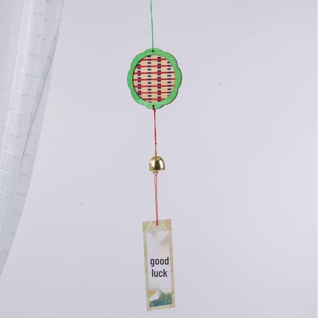 Bamboo Woven Wind Chime DIY Kit for Parent-Child Craft Activity