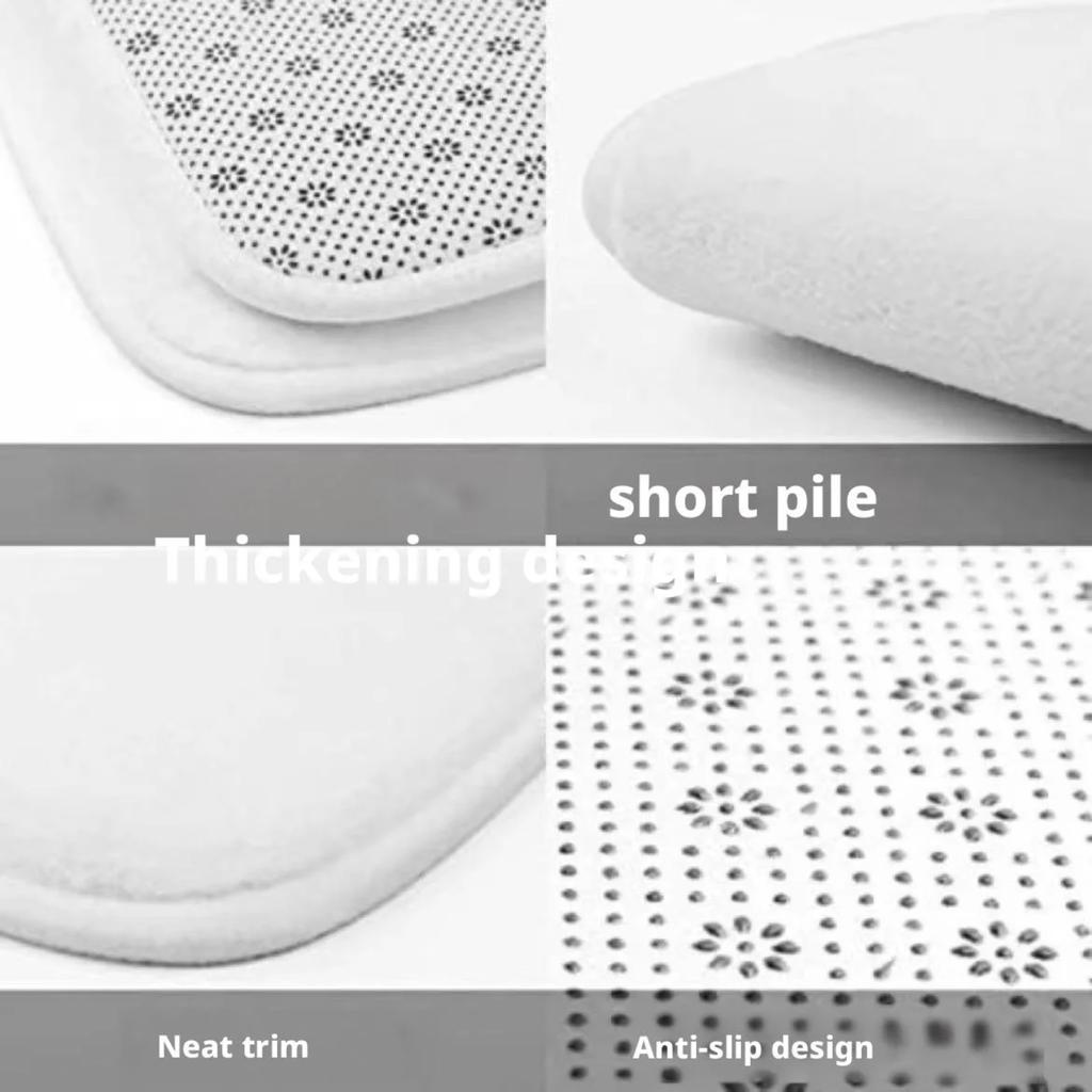 Halloween Printed Bathroom 4-Piece Set, Shower Curtain + Floor Mat + U-Shaped Mat + Toilet Seat Mat, Waterproof And Punch-Free, With 12 Hooks