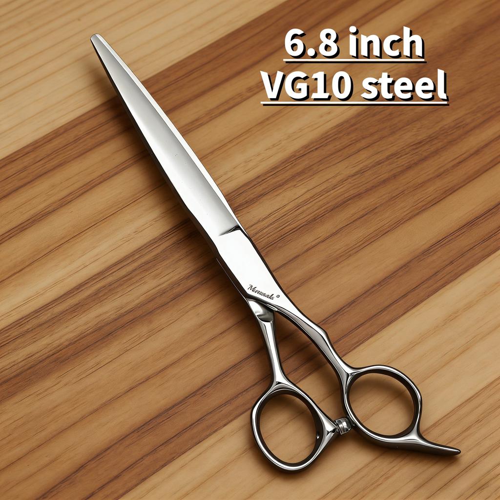 MURASAKI Professional Hair Thinning Scissors, 6.0 Inch VG10 Steel Texture Scissors for Man and Woman, High-End Barber Accessorie