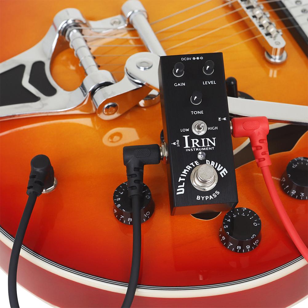 Metal Guitar Effect Pedal Analog Chorus/Analog Delay/Tremolo/Vintage Phase/Classic Flanger/Distortion Effect Pedal