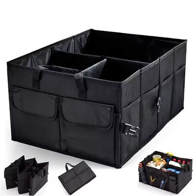 Car Storage Box, Car Trunk Organizer, Super Durable, Foldable, Cargo Storage Tool, Suitable for Cars, Trucks, and Other Vehicles, Car Storag