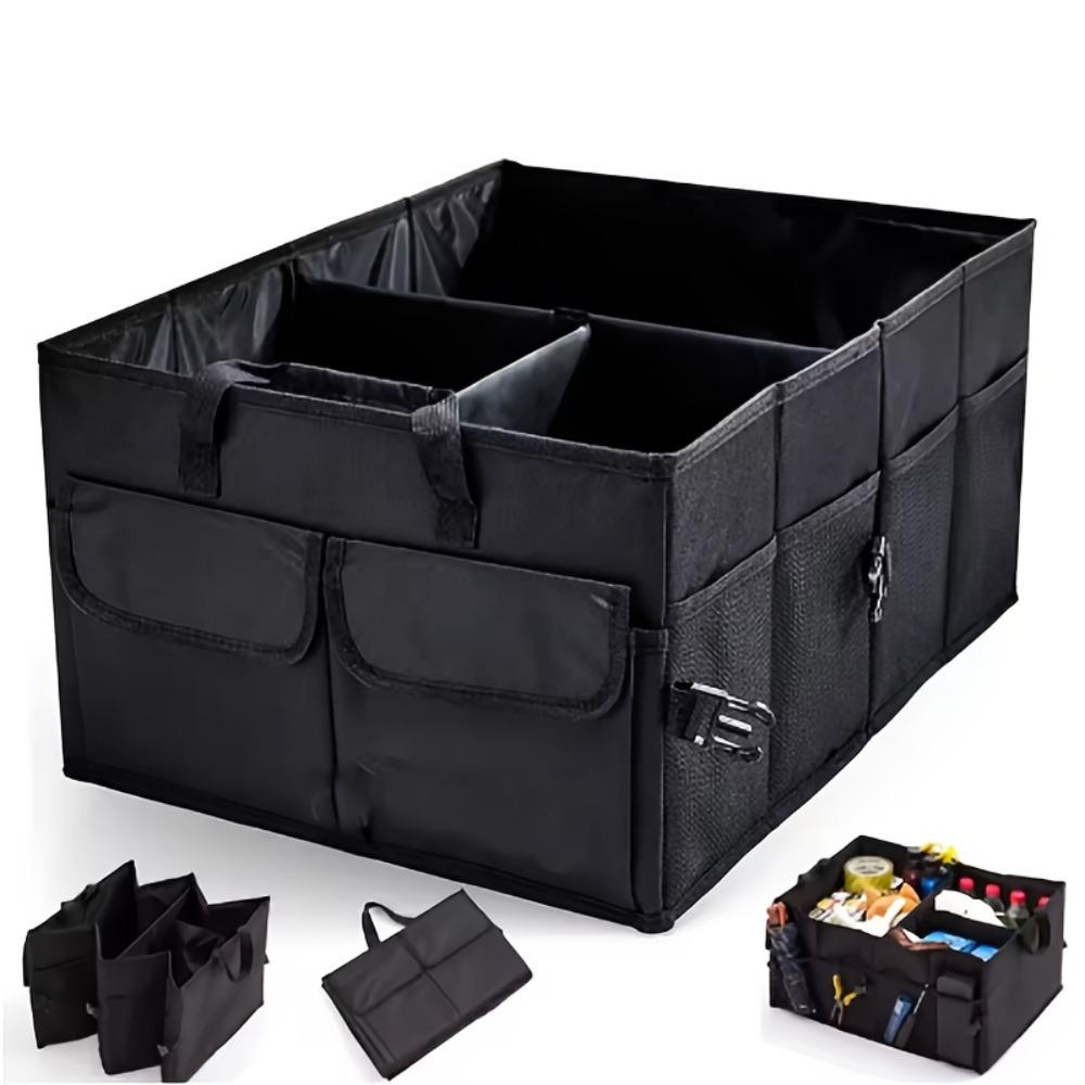 Car Storage Box, Car Trunk Organizer, Super Durable, Foldable, Cargo Storage Tool, Suitable for Cars, Trucks, and Other Vehicles, Car Storag